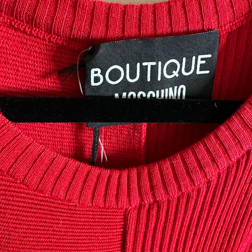 Designer sweater dress